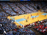 University of North Carolina - Women's Basketball vs Ncsu in the Dean E. Smith Center Fotografisk tryk University of North Carolina - Women's Basketball vs Ncsu in the Dean E. Smith Center Fotografisk tryk