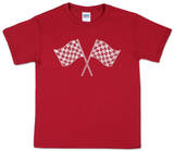 Youth: Nascar Racing Flags T-Shirt