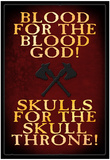 Blood For The Blood God Photo