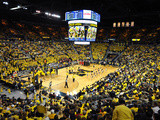 University of Michigan - Michigan Basketball in the Crisler Center Photographic Print by Lance King