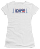 Juniors: Your Wallet T-Shirt