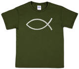 Youth: Jesus Fish Tshirt