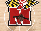 University of Maryland - Testudo at Center Court in the Comcast Center Fotografisk tryk