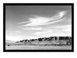 Landscape at Manzanar Poster van Ansel Adams Landscape at Manzanar Poster van Ansel Adams