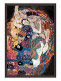 L'étreinte Affiches par Gustav Klimt