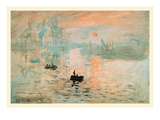 Impression Sunrise Poster by Claude Monet