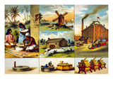 Union Mills Prints by  Calvert Lithograph Co
