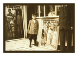 12 Year Old Usher at the Princess Theater Poster by Lewis Wickes Hine