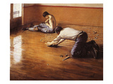 Les raboteurs de parquet Poster par Gustave Caillebotte