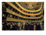 Hall Print by Gustav Klimt
