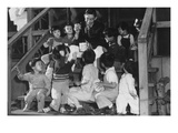 Mr. Matsumoto and Group of Children Affiches par Ansel Adams