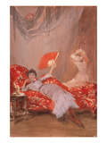 Milly Fitch Print by James Abbott McNeill Whistler