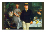 Luncheon Prints by Edouard Manet