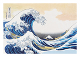 The Great Wave of Kanagawa Art by Katsushika Hokusai