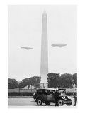 Blimps Practice over the Washington Monument Prints
