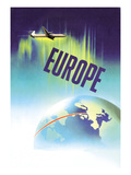 Europe by Air Posters by P. Ewart