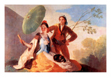 The Umbrellas Posters par Francisco de Goya