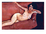 Act on a Sofa (Almaiisa) Prints by Amedeo Modigliani