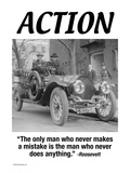 Action Poster par Wilbur Pierce