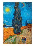 Road with Cypresses Prints by Vincent van Gogh