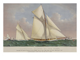 America's Cup Yacht Race 1886 Prints