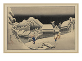 Kanbara Prints by Ando Hiroshige