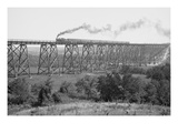 Railroad Bridge over the Demoines River Prints
