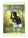 Rhum Bamboula Prints by G. Sautai
