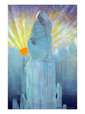 It Took the Form of the Greatest Old Lady He Had Ever Seen Prints by Jesse Willcox Smith