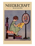Pre-Teen Cross-Stitches a Fabric Posters by  Needlecraft Magazine