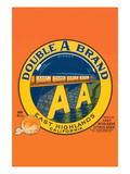 Double a Brand Oranges Photo by  Western Lithograph Co