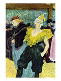 The Clowness Láminas por Henri de Toulouse-Lautrec The Clowness Láminas por Henri de Toulouse-Lautrec