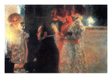 Schubert at the Piano Prints by Gustav Klimt