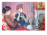 A Cup of Tea 2 Kunstdruck von Mary Cassatt