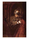 Man with Arms (Alexander the Great) Print by Rembrandt van Rijn 