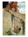 He Felt the Net Very Heavy Posters by Jesse Willcox Smith