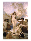 The Birth of Venus Posters by William Adolphe Bouguereau