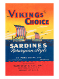 Vikings Choise Sardines Posters