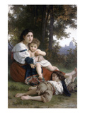 Rest Posters by William Adolphe Bouguereau