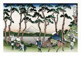 Hodogaya on the Tokaido Road Posters by Katsushika Hokusai