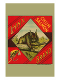Lynx Brand Chum Salmon Posters by  Schmidt Lithograph Co