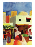 Market in Algiers Photo by August Macke