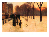 Boston in Everyday Twilight Posters par Frederick Childe Hassam