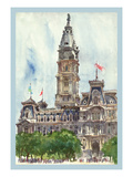 Phila. Ciy Hall Ii Posters by Noel Miles