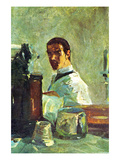Self Portrai Looking in a Mirror Láminas por Henri de Toulouse-Lautrec Self Portrai Looking in a Mirror Láminas por Henri de Toulouse-Lautrec