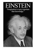 Einstein Poster von Wilbur Pierce