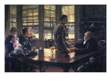 The Prodigal Son in Modern Life- the Farewell Prints by James Tissot