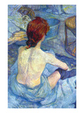 Rousse the Toilet Póster por Henri de Toulouse-Lautrec