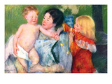After the Bath Prints by Mary Cassatt