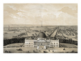Birds-Eye View of Washington Posters by Robert Pearsall Smith